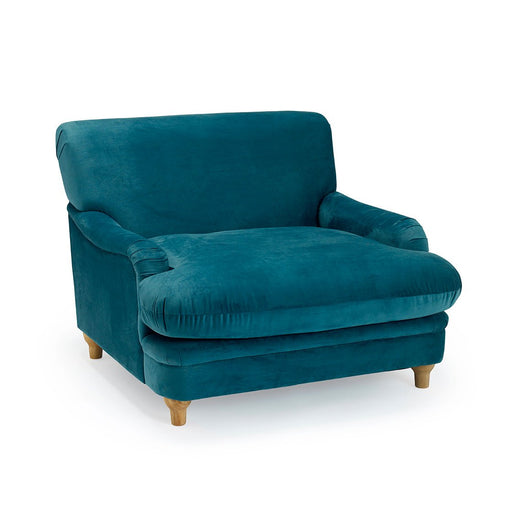 Plumpton Chair Peacock Blue-1