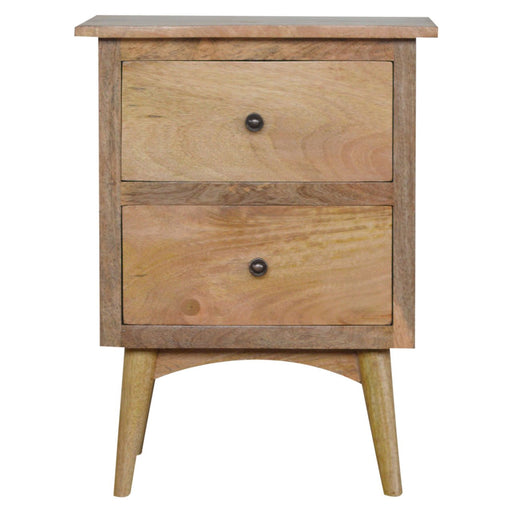 Nordic Style Bedside with 2 Drawers-0