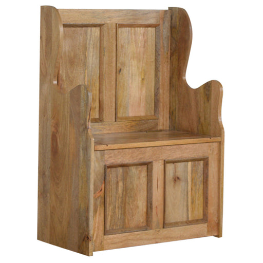 Small Monks Storage Bench-1