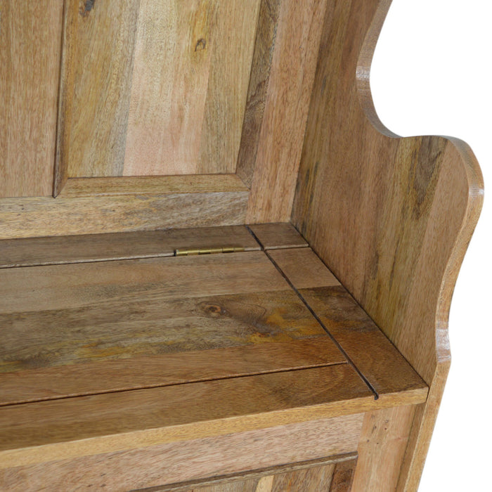 Small Monks Storage Bench-7