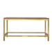 Rectangle Gold Coffee Table-0