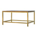 Rectangle Gold Coffee Table-1