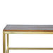 Rectangle Gold Coffee Table-6