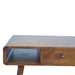 Curved Chestnut Coffee Table-4