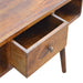 Curved Chestnut Coffee Table-5