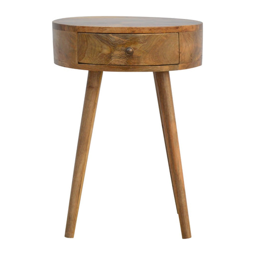 Nordic Circular Shaped Bedside-0