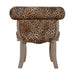 Leopard Print Studded Chair-8