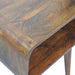 Curved Open Chestnut Bedside-7