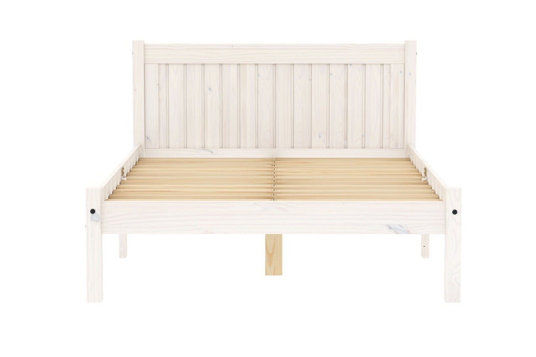 Rio Double Bed White-7