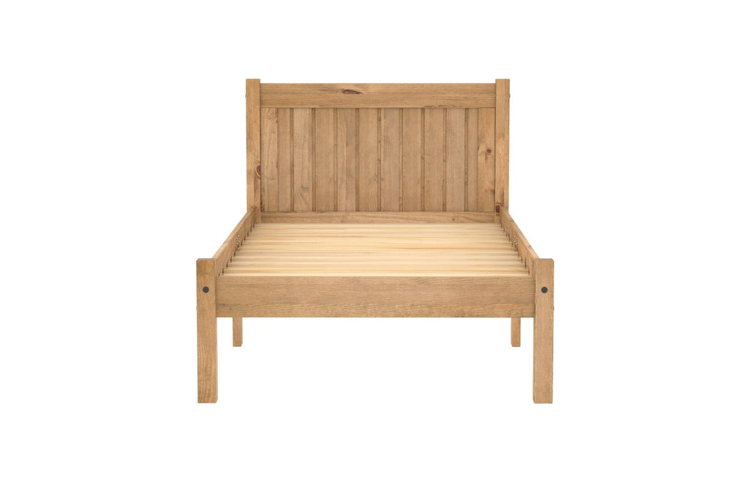 Rio Single Bed - Brown Pine-7