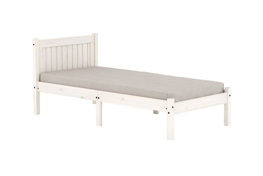 Rio Single Bed - White-1