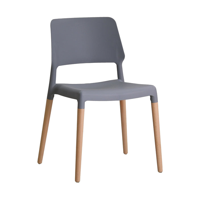 Riva Chair Grey (Pack of 2)-0