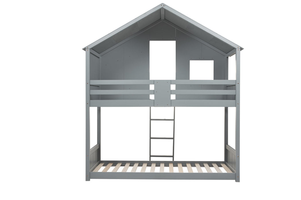 Safari Bunk Bed - Grey-7