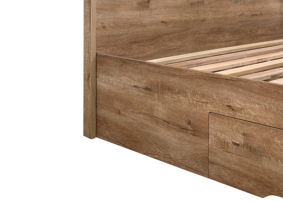 Stockwell King Bed Rustic Oak-9