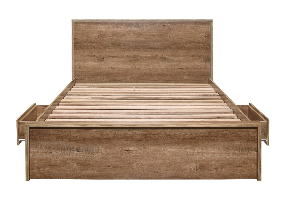 Stockwell King Bed Rustic Oak-6