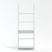 Tiva Ladder Bookcase White-1