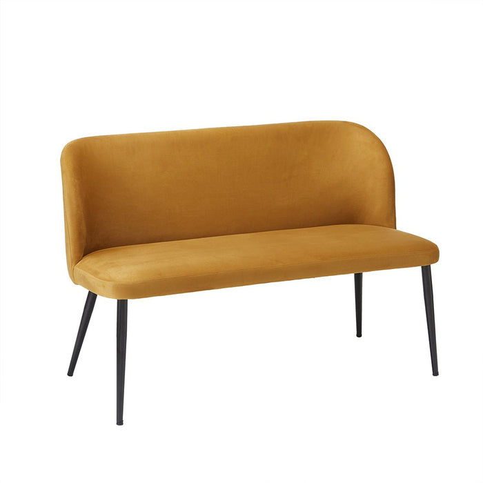 Zara Dining Bench Mustard-1