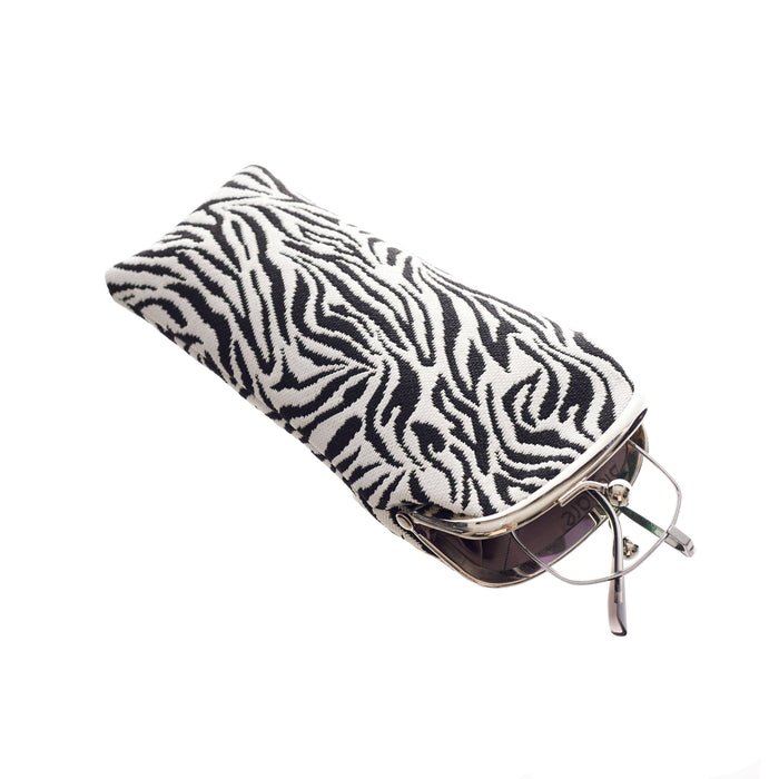 Zebra Print - Glasses Pouch-1