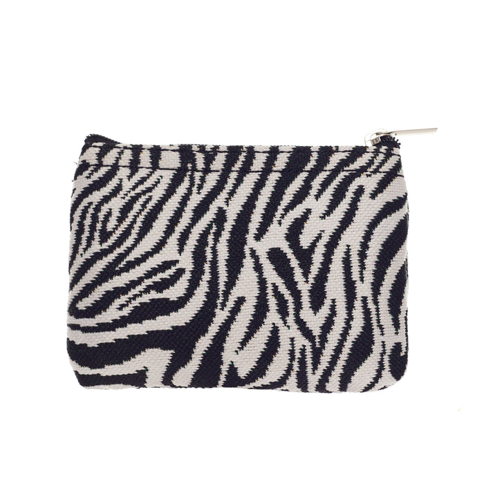 Zebra Print - Zip Coin Purse-0