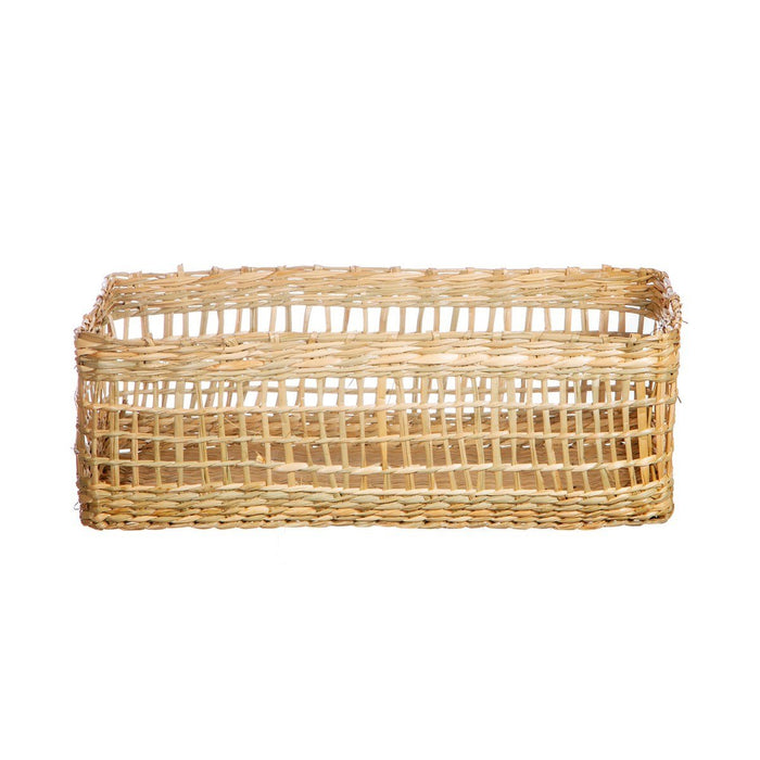 Seagrass Rectangular Basket - Kozeenest