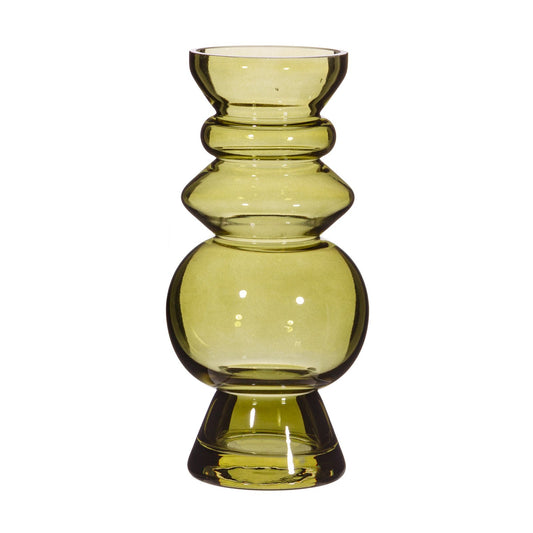 Selina Glass Vase Green - Kozeenest