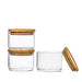 Stacking Glass Storage Jars - Set of 3 - Kozeenest