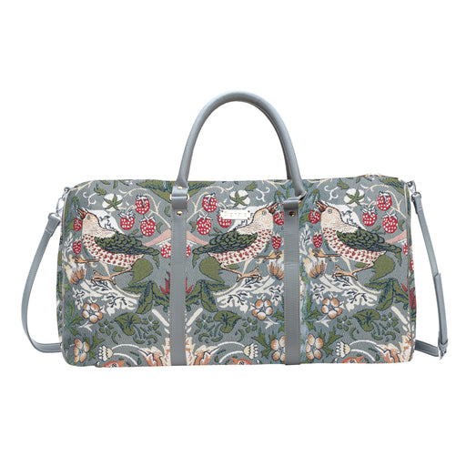 V&A Licensed Strawberry Thief Grey - Big Holdall-0