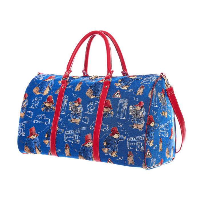 Paddington Bear Blue ™ - Big Holdall Bag-5