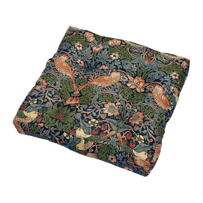 William Morris Strawberry Thief Blue - Booster Pad-0