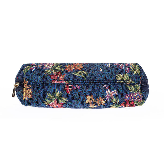 V&A Licensed Flower Meadow Blue - Makeup Brush Bag-3