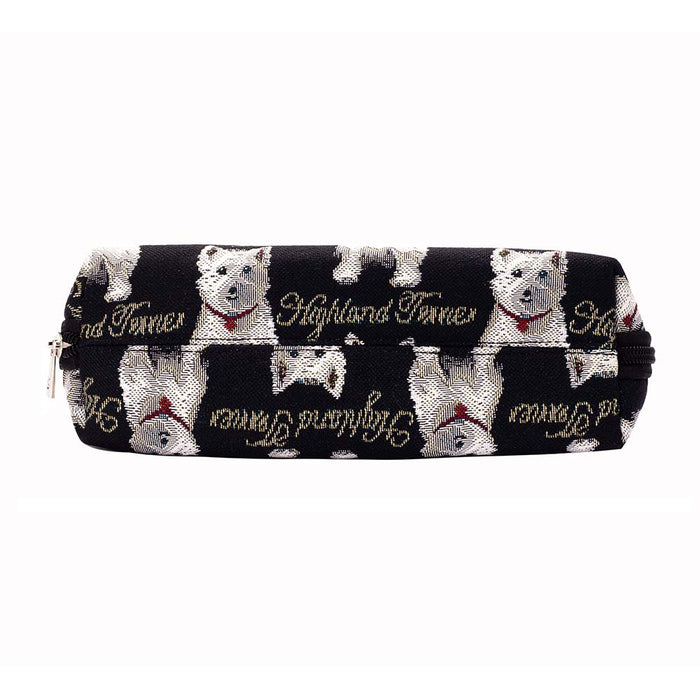 Westie - Makeup Brush Bag-3