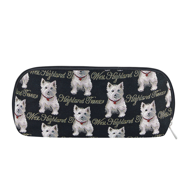 Westie - Makeup Brush Bag-0