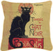 Steinlen Le Chat Noir Paris - Cushion Cover Art 45cm*45cm-0