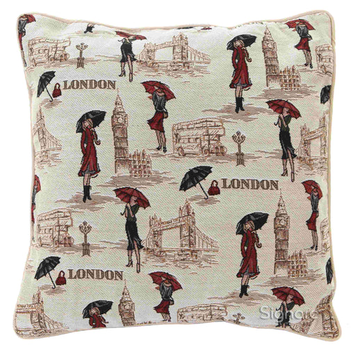 Miss London - Cushion Cover 45cm*45cm-0