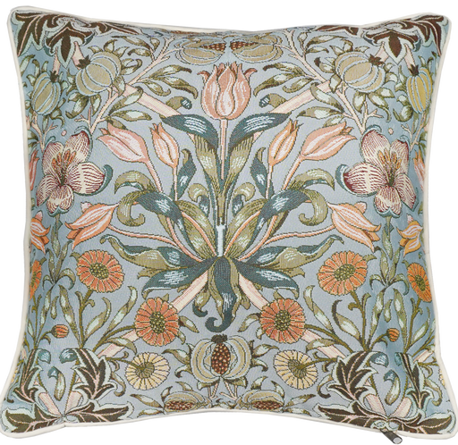 William Morris Pomegranate & Lily - Panelled Cushion Cover 45cm*45cm-0