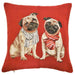 Pug Red - Cushion Cover 45cm*45cm-0