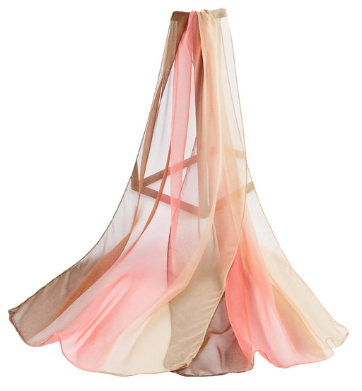 Peach - Multi Chiffon-1