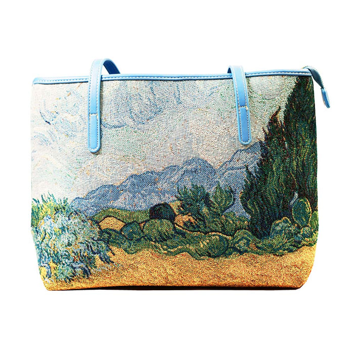 Van Gogh Wheat Field - College Bag-4