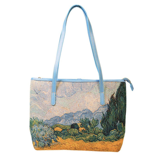 Van Gogh Wheat Field - College Bag-0