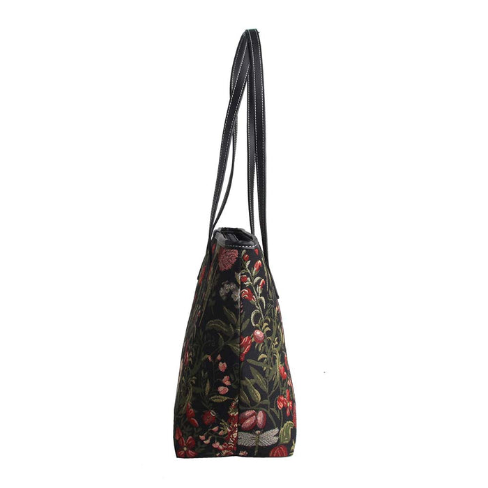 Morning Garden Black - College Bag-3