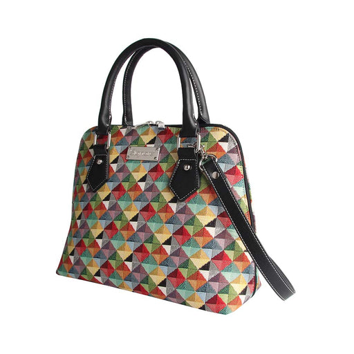 Multi Coloured Triangle - Convertible Bag-1