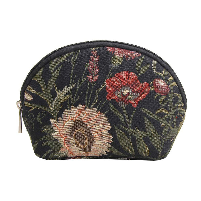 Morning Garden Black - Cosmetic Bag-0