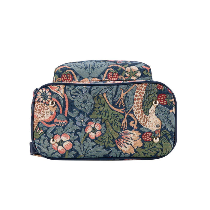 William Morris Strawberry Thief Blue - Daypack-4