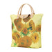 Van Gogh Sunflower - Art Foldaway Bag-7