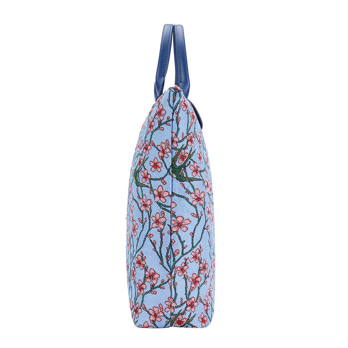 V&A Licensed Almond Blossom and Swallow - Foldaway Bag-4