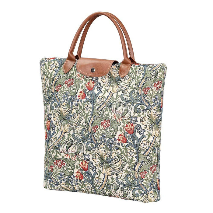 William Morris Golden Lily - Foldaway Bag-2