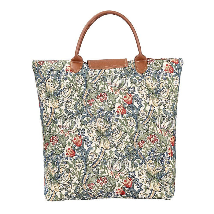 William Morris Golden Lily - Foldaway Bag-1