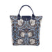 William Morris Pimpernel and Thyme Blue - Foldaway Bag-0