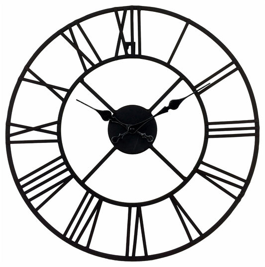 Metal Clock, Roman Numeral 40cm - Kozeenest