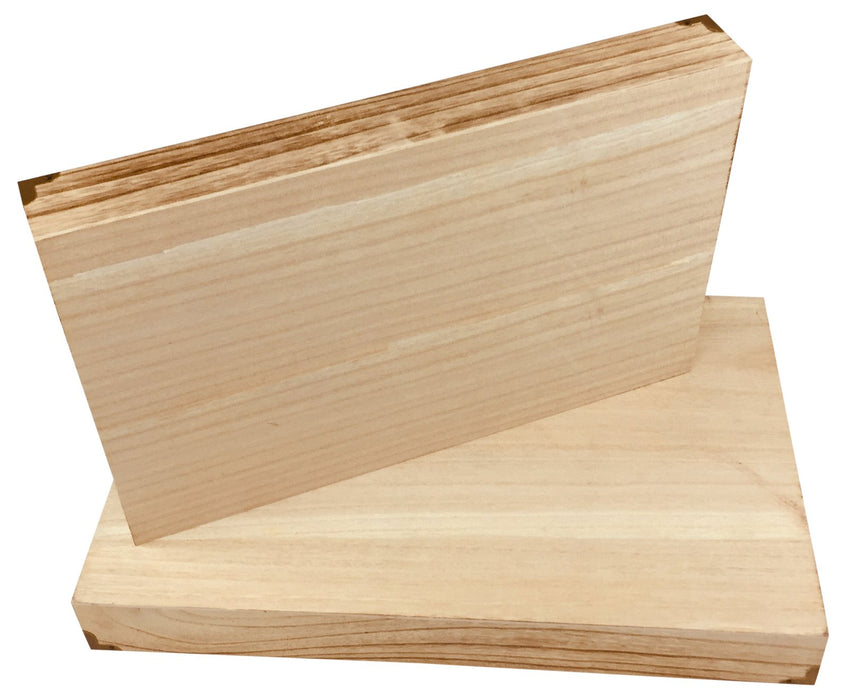 Set of 2 Solid Wood Trays 45cm - Kozeenest